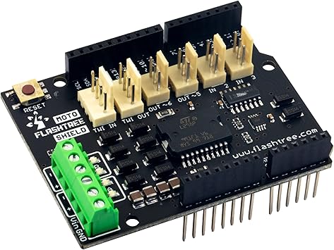 Amazon.com: Motor Shield for Arduino Uno, Uno SMD, Mega and Leonardo ...