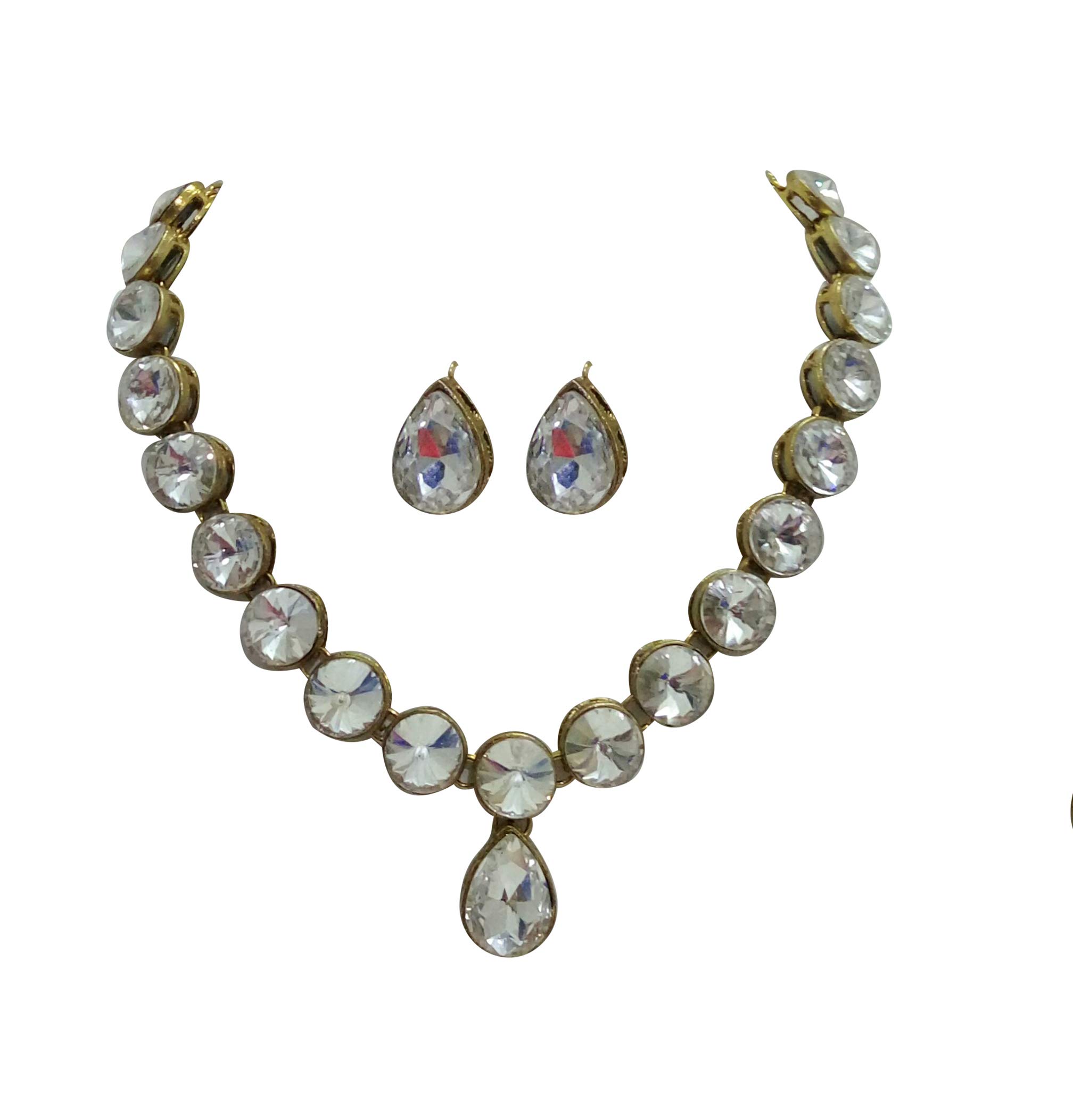 JN HANICRAFT Kundan Necklace (SAJS-1) (B07HXNQNKB) Amazon Price History, Amazon Price Tracker