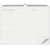 Beautiful 2025-2026 Wall Calendar - Runs from June 2025 until December 2026 – 14&period;5"x11&period;5" Office Wall Calendar for Easy Organizing