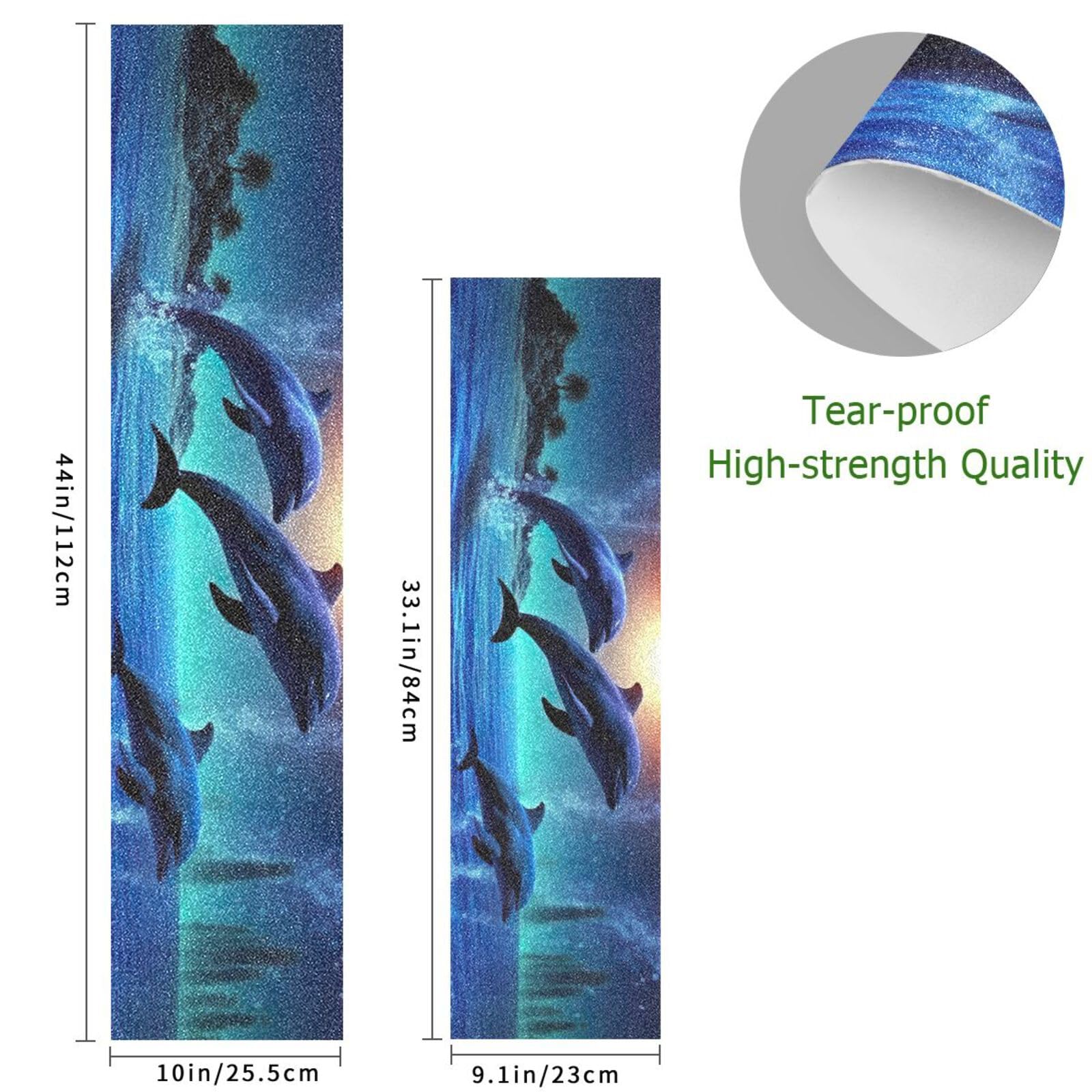 SDMKA Dolphin Skateboard Grip Tape 9