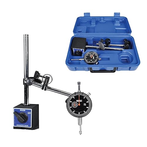 Fowler 52-520-199-0, base magnética y juego de indicadores de esfera negra