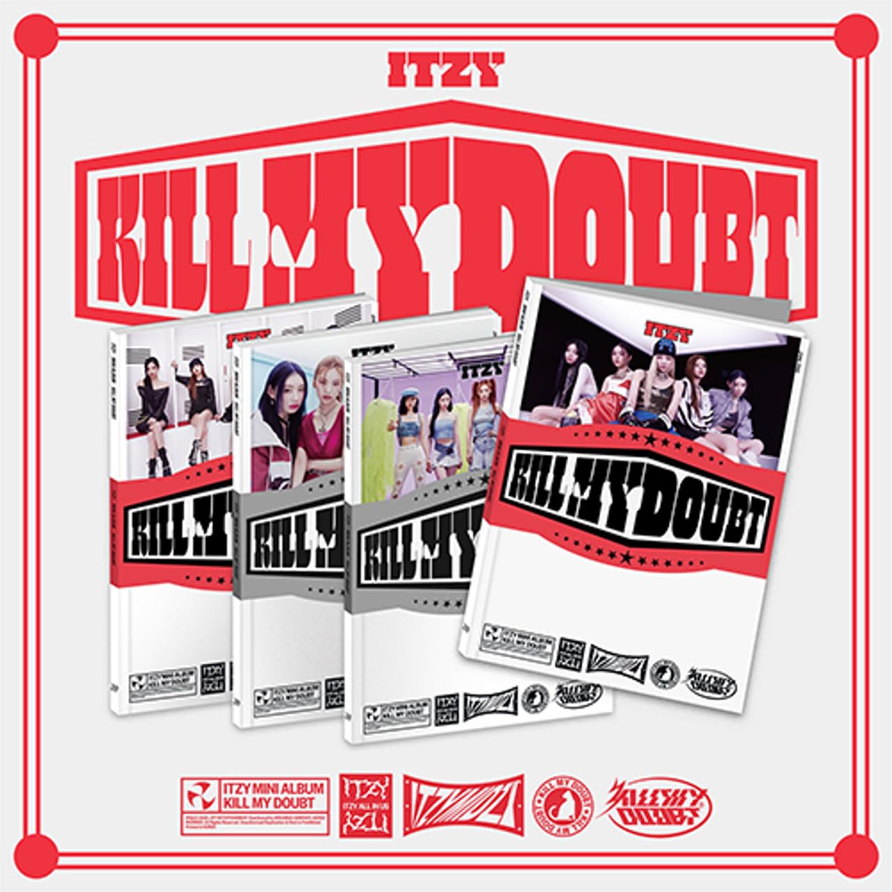 Kpop Merch ITZY KILL MY DOUBT STANDARD Random Ver