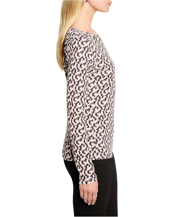 NIC+ZOE Long Sleeve Printed Boat Tee - #2 of 3