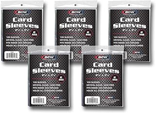 BCW Standard Card Sleeves - 5 pk