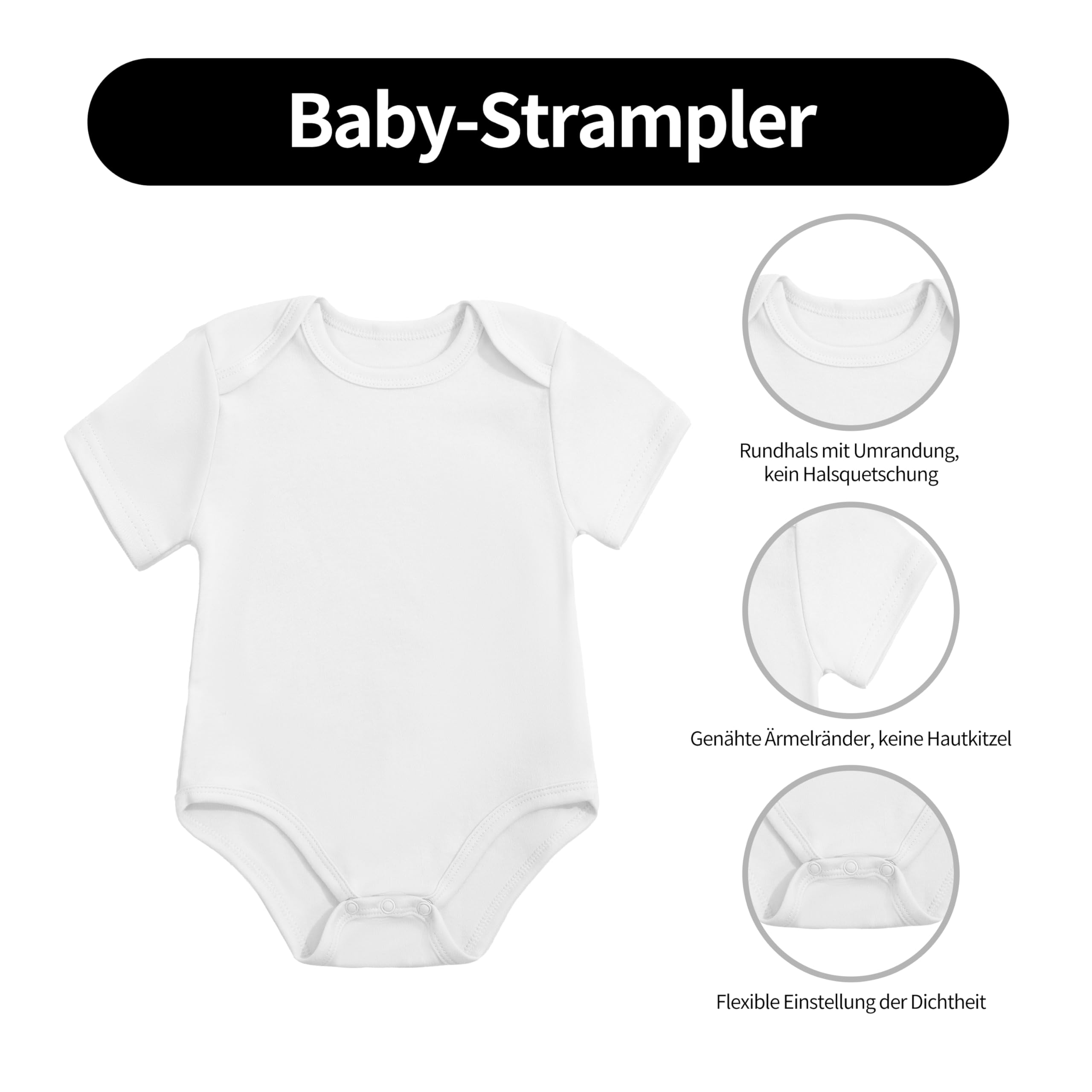 8 Stückr Baby Zeichen-Onesie, Babyparty Zeichenset mit 16 Zeichenvorlagen und 12 Textilstiften für Babyparty-Spiele, bodys baby