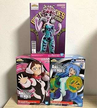 【新品】ヒロアカフィギュア　波動ねじれ　芦戸三奈　蛙吹梅雨 3体セット 新品】ヒロアカフィギュア 波動ねじれ 芦戸三奈 蛙吹梅雨 3体