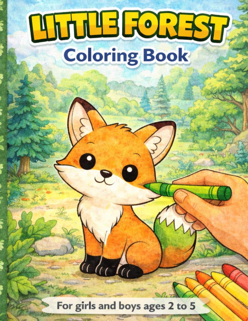 Little Forest: Coloring Book (Little Coloring Books Series)