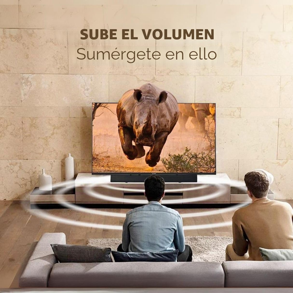 SALORA SBO680 Barra de Sonido Bluetooth para TV 2.1 Canales Bluetooth 5.0, Altavoces para Proyector y Pequeño, Subwoofer Integrado, Soundbar Home Cinema TV, HDMI ARC, USB, AUX, Indicadores LED