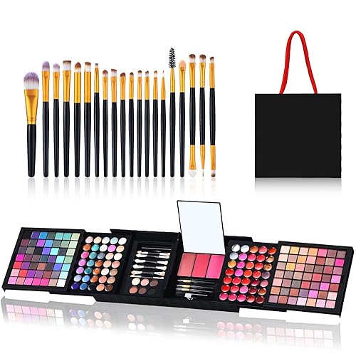 Miniatura 1 de Kit completo de maquillaje para mujer, 177 colores, todo en uno, paleta de maquillaje, sombra de ojos, lápiz labial, rímel, sello delineador de