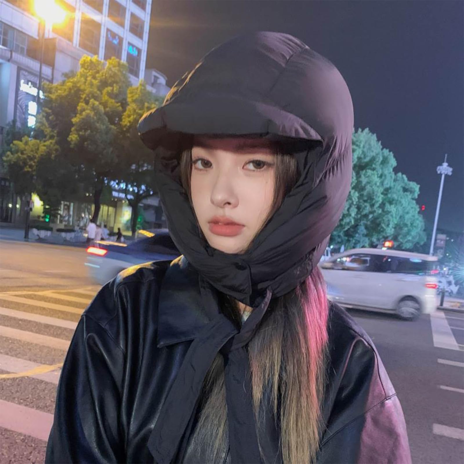 Adult Winter Hat Windproof Beanie Ski Cap Women Trapper Hat Warm Hat Hunting Hat Ear Flaps Cold Weather Snow Hat