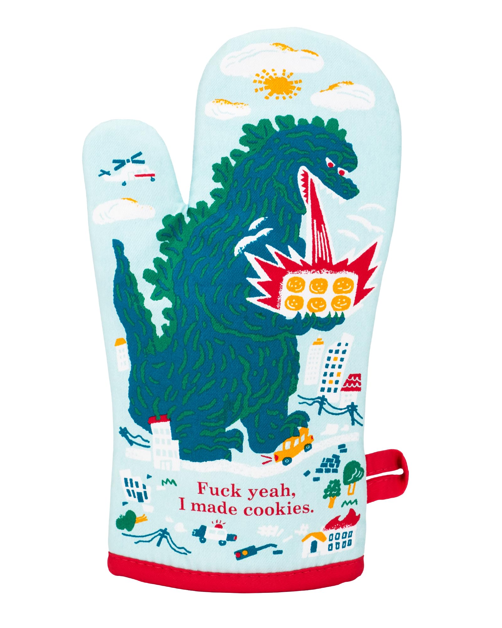 Blue Q Oven Mitts - Cute Kitchen Accessories & Kitchen Gifts - F-ck Yeah