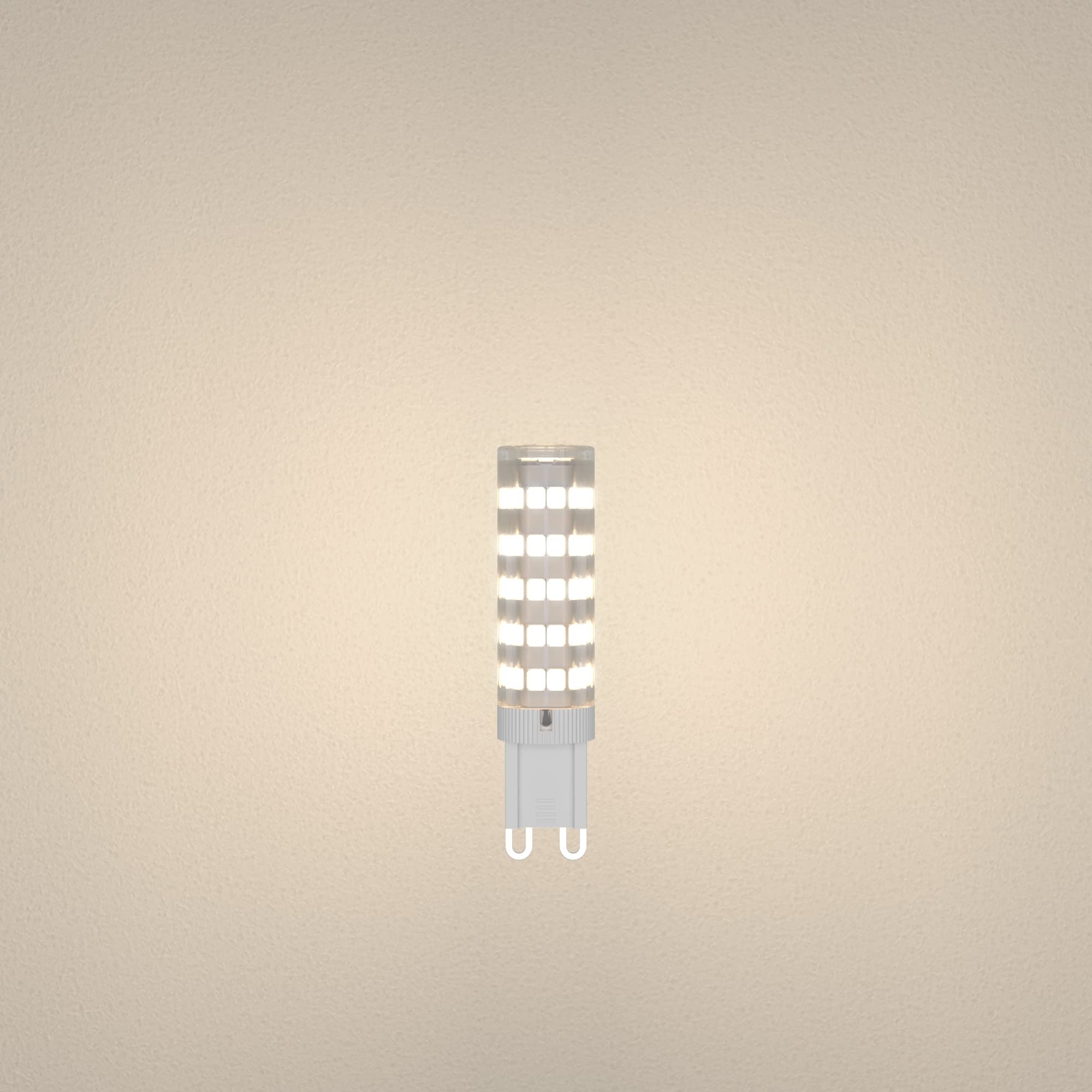 ledscom.de 10 Pieces G9 LED Bulb, White (3800 K), 4.4 W, 596lm, 596lm (4.4w) / Light Colour: White, 10 piece (pack of 1) - Image 2