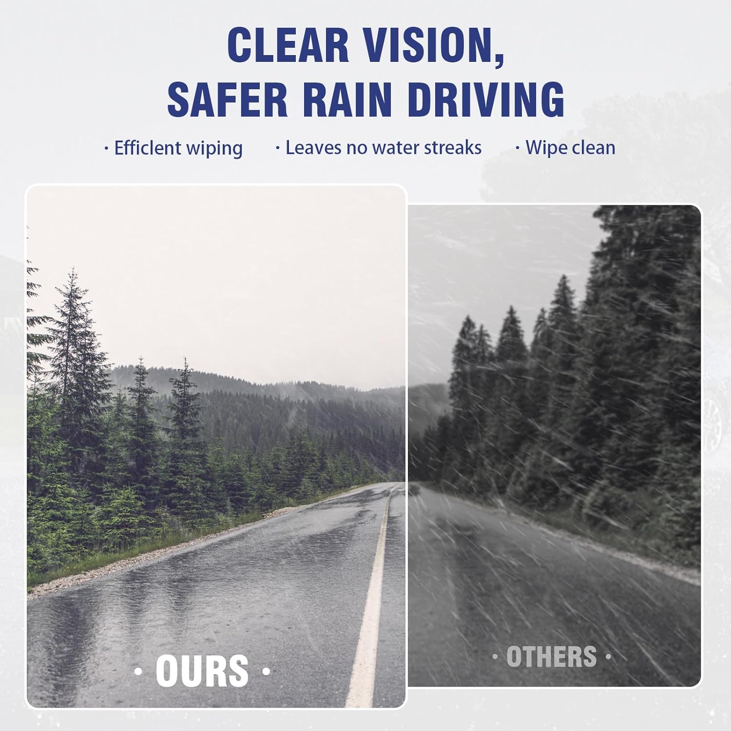 2 Factory Wiper Blades Replacement for Volkswagen Passat 2005-2011/CC 2008-2012 /Jetta 2005-2010 Original Equipment Windshield Wiper Blades Set - 24 19 (Set of 2)