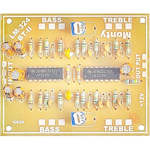 SYMFONIA Double LM324 Passive Equalizer Board