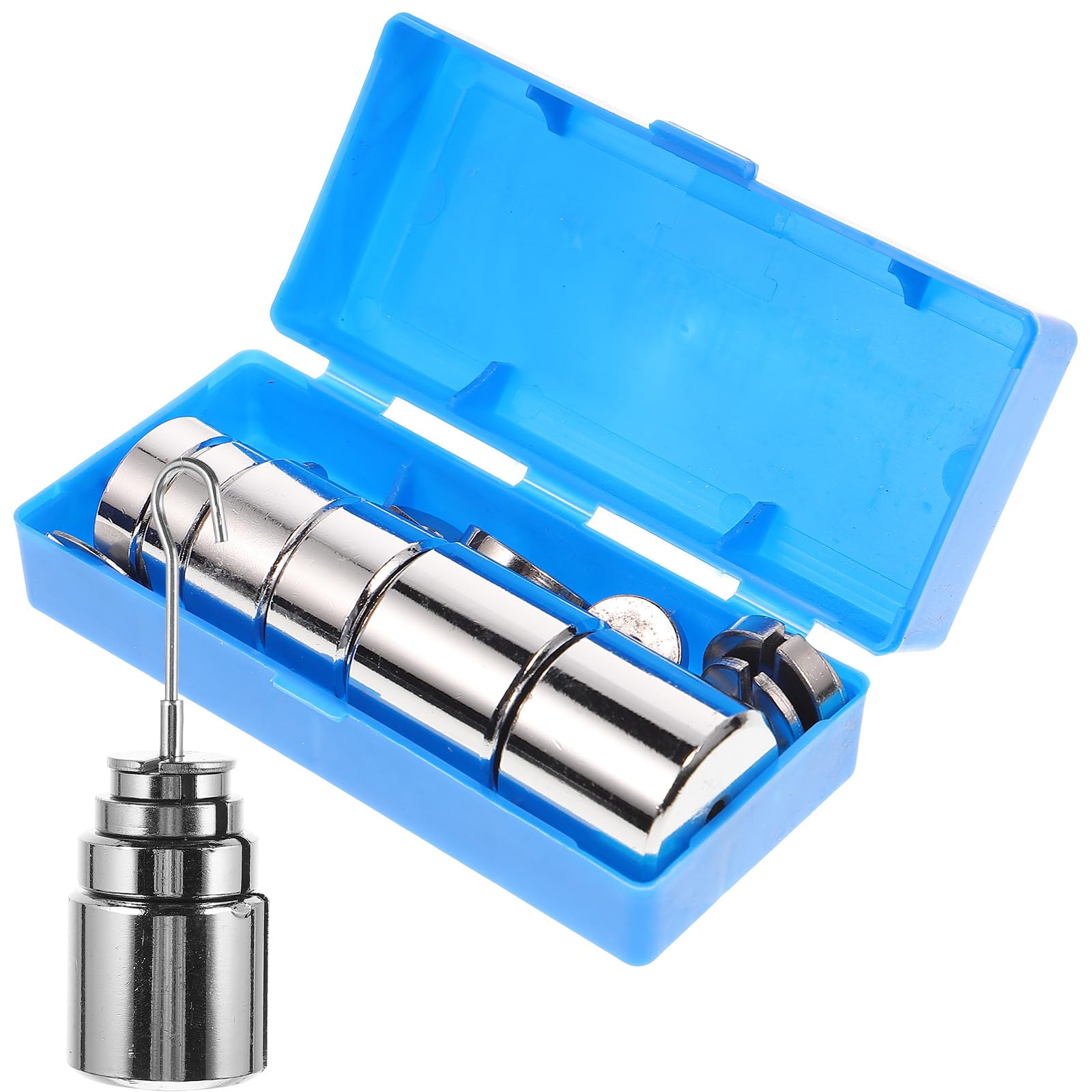 DOITOOL Ensemble De À Fentes En Acier Pour Laboratoire Avec Cintre Poids Fendus Pour Expériences Physiques Et Tests D'Équilibre Et Pratique