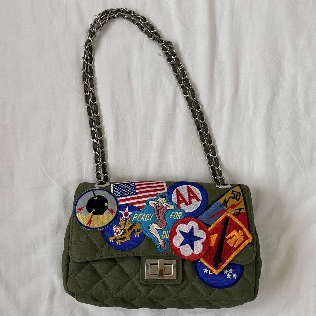 Amazon.co.jp: 限定！readymade ミリタリーチェーンバッグ ch bag  