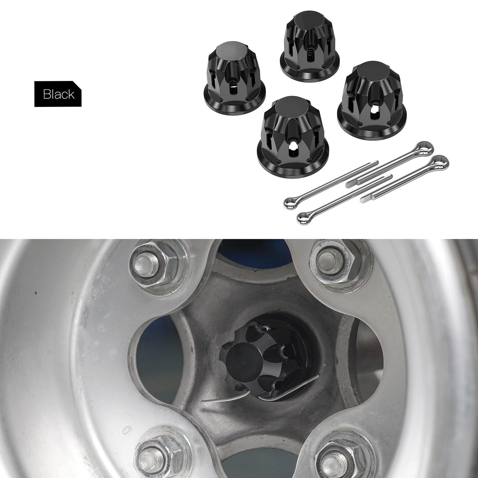 Uszczelka pokrywy zaworu Pasuje do Honda TRX250X 2009-2023 TRX300X 2009 TRX400X 2009-2014 TRX450R TRX450ER 4 szt. nakrętek osi kół