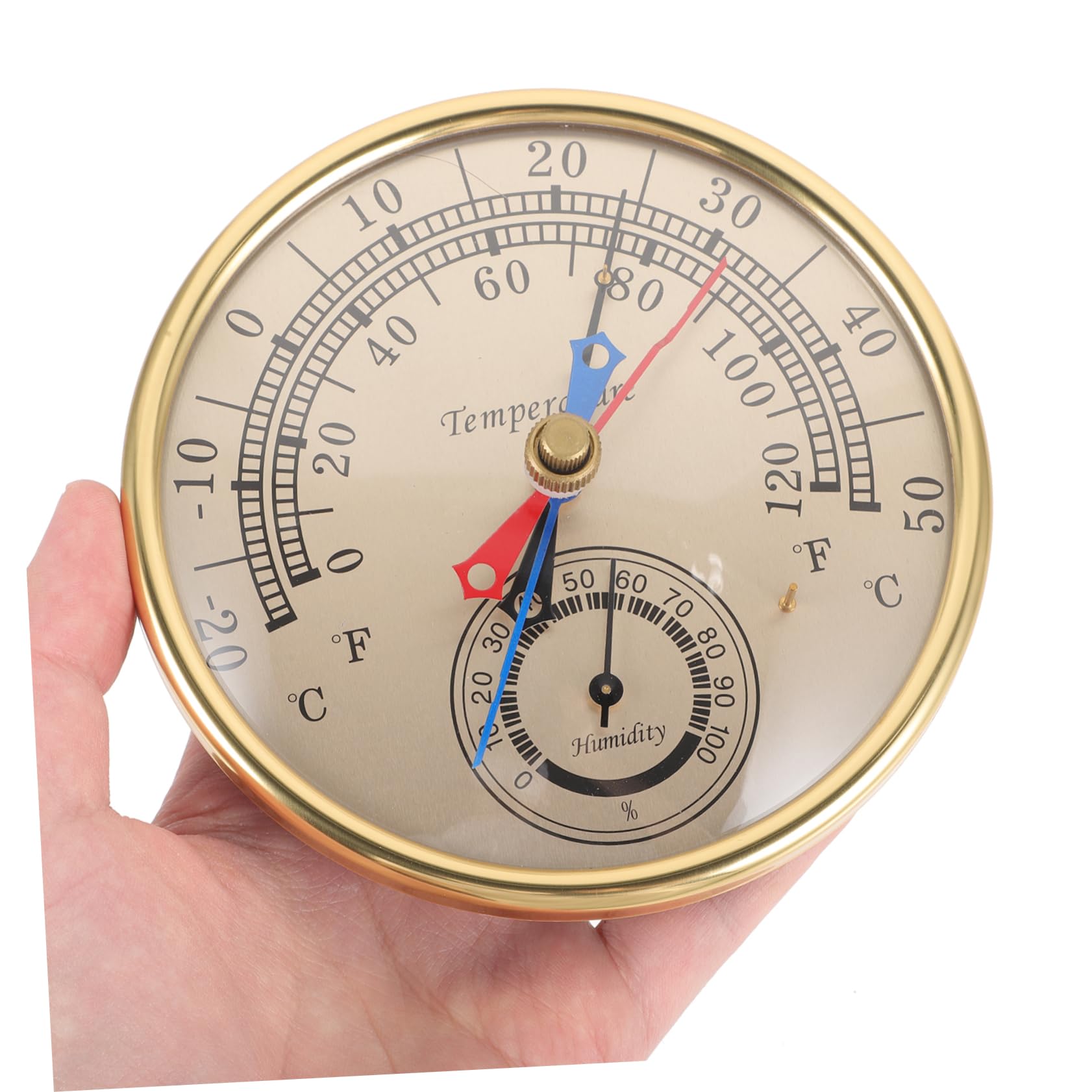 Toddmomy 4 Piezas Termohigrómetro Termómetro Máximo Y Mínimo Higrómetro Estación Meteorológica Temperatura Barómetro Doméstico Termómetro Exterior Sensor De Humedad Y Temperatura