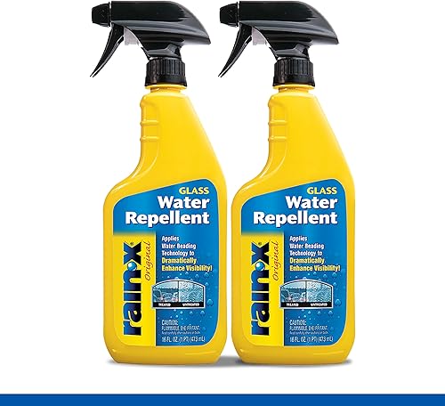 Rain-X 630529 Disparador de tratamiento de vidrio, 16 onzas líquidas, tratamiento de vidrio exterior para mejorar drásticamente la visibilidad de