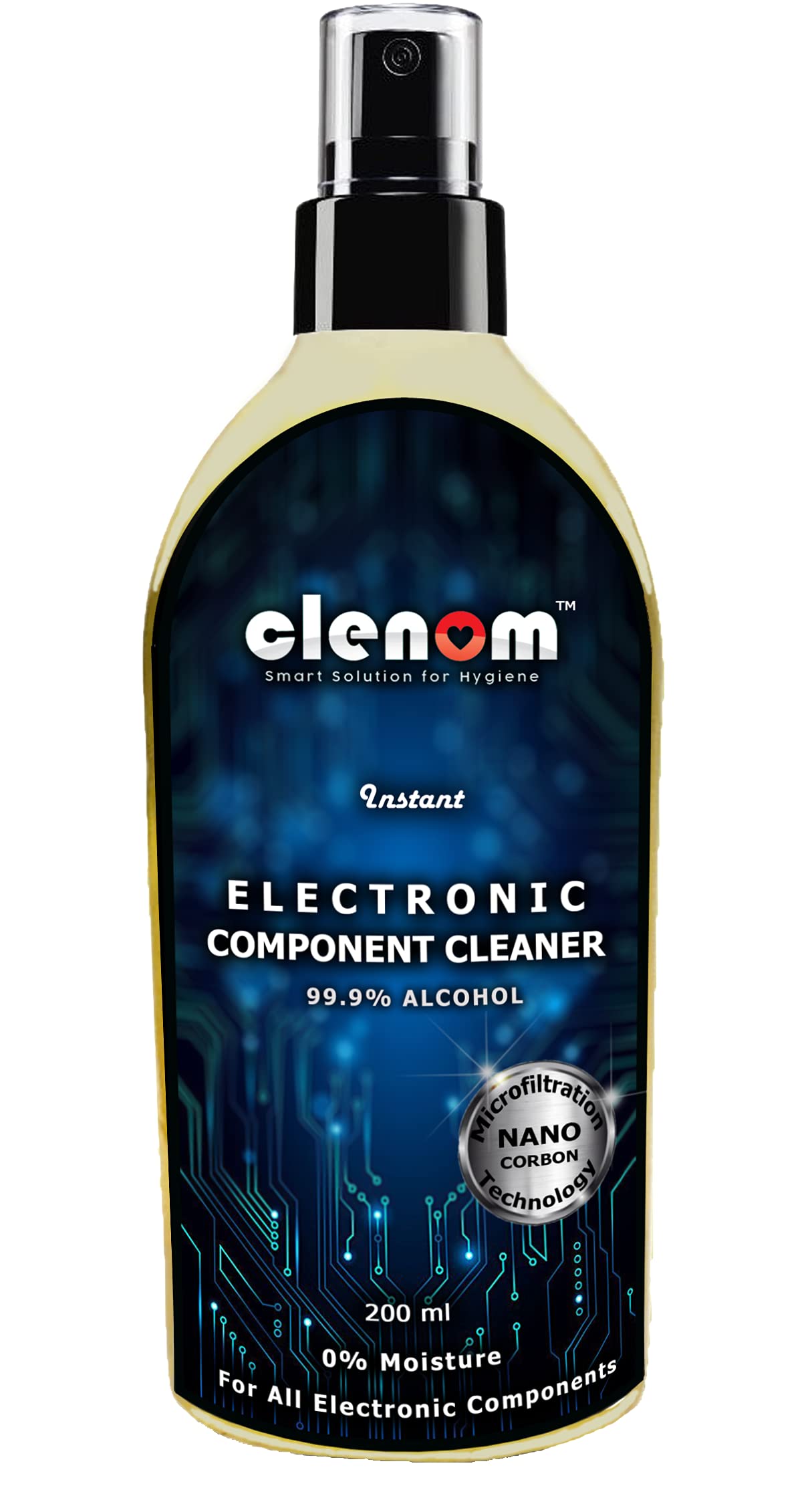 Buy Clenom Powerful Electronics Cleaner ISOPROPYLE Alcohol 99.9 (IPA