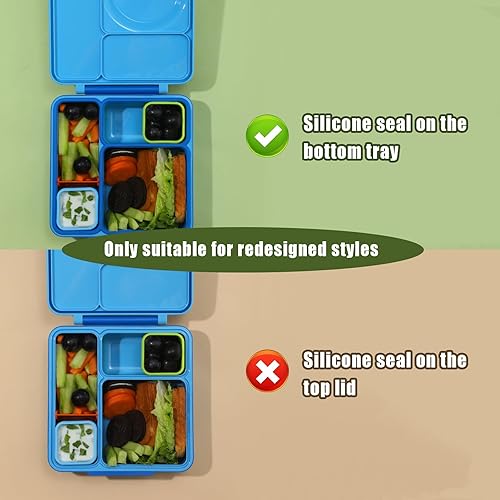 Miniatura 4 de 2 recipientes de silicona para salsa de inmersión de ensalada