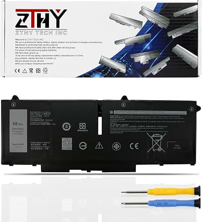 Amazon.com: 41Wh 293F1 M69D0 Battery Replacement for Dell Latitude