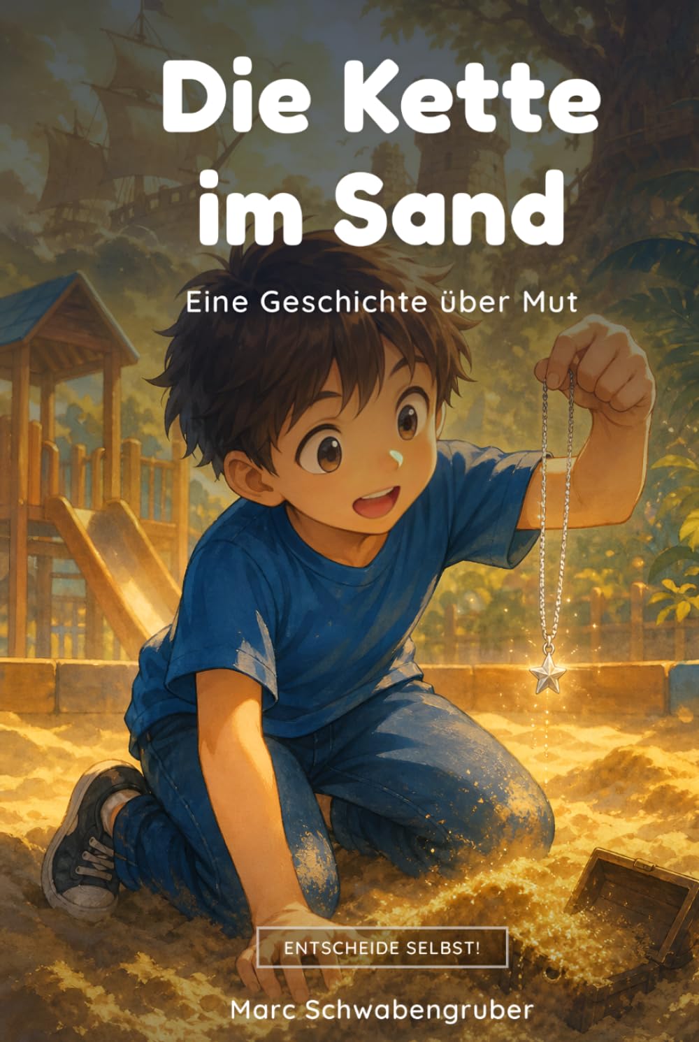Die Kette im Sand: Ein Buch über Mut für Leseneulinge (Die Schulhof-Abenteuer über Tugenden)