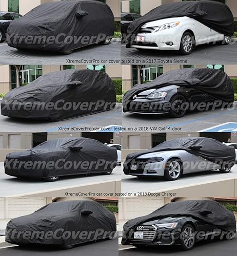 Miniatura 6 de Funda de coche para Volkswagen Golf GTI XTREMECOVERPRO Gold Series 2011, 2012, 2013, 2014, 2015, 2016, 2017, 2018, 2019, 2020, color negro