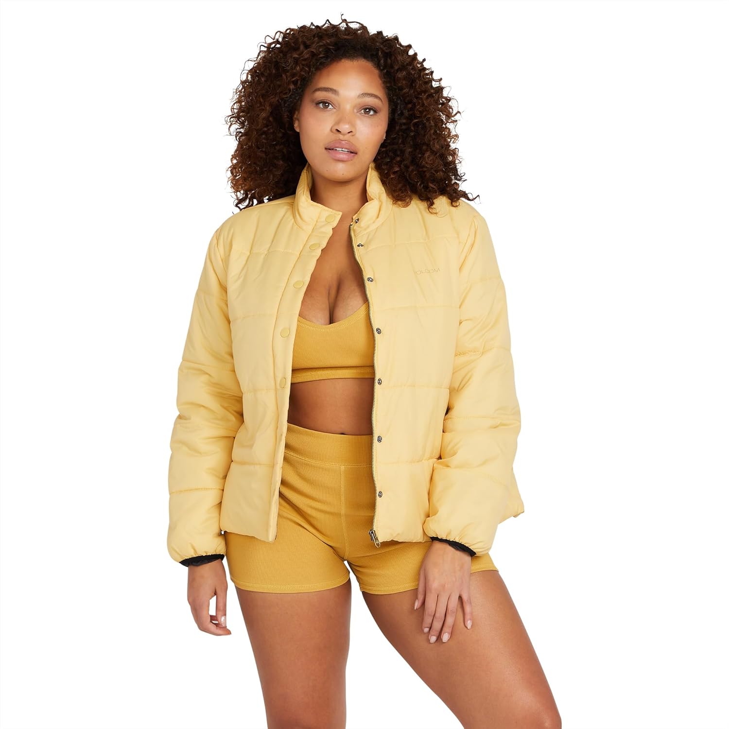 Volcom Women's Not Enuff Puff Zip Jacket