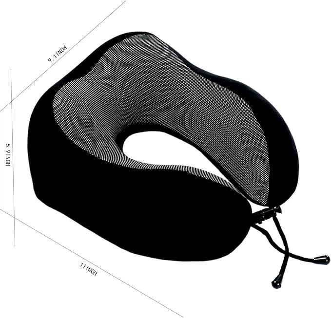 Almohada de Viaje Memory Foam con Soporte 360° miniatura 2