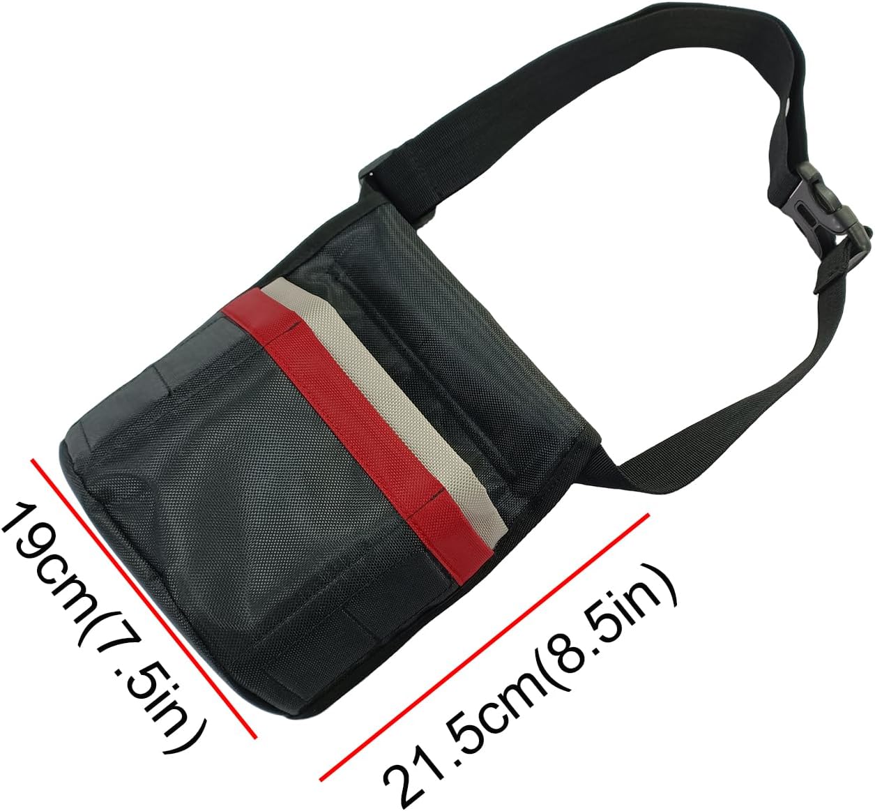 Tool Pouch with Belt Clip Waist Tool Bag for Technician & Electrician Tools,Window Tinting and Gardening