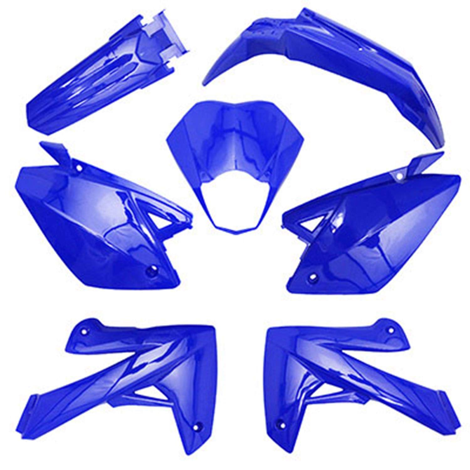 P2R (Motorisé) Kit Carenature Rieju 50 MRT 2009-2018-Bleu