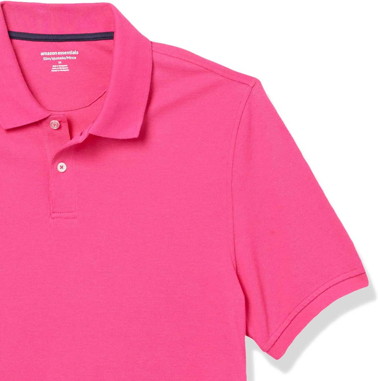 Amazon Essentials Men's Polo Shirts Short Sleeve, Slim-Fit Cotton Pique - Image 9