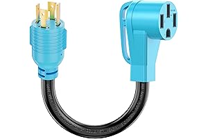 CircleCord 50 Amp to 30 Amp Generator to EV/RV Adapter Cable: The...