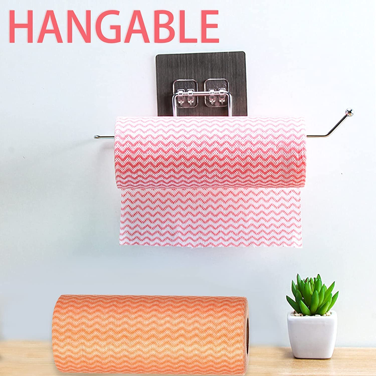 STARDOM MART Kitchen Roll Tissue roll reusable towel wipes 3ply Origami paper Towels tissues rolls for cleaning and kitchen PACK OF 2 3