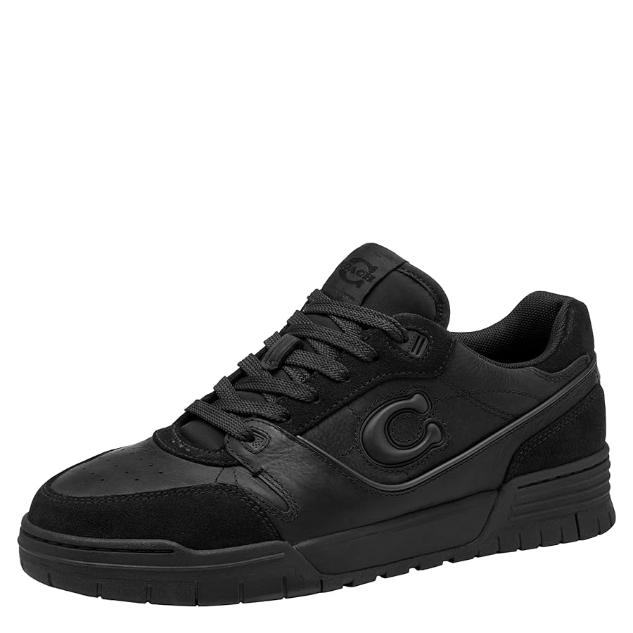Amazon.com | Coach Women's Soho Sneaker, Black, 5 | Fashion