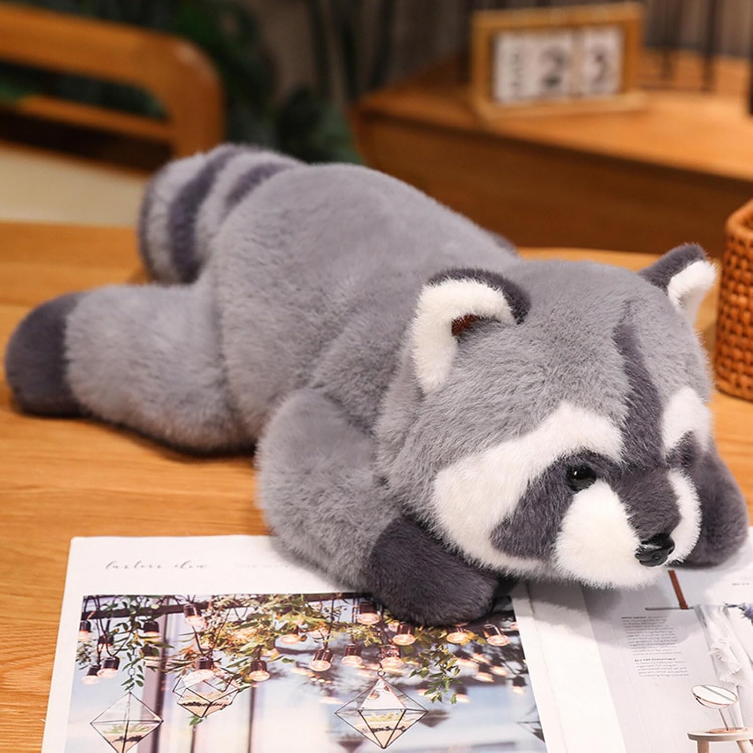 Soft Raccoon Stuffed...