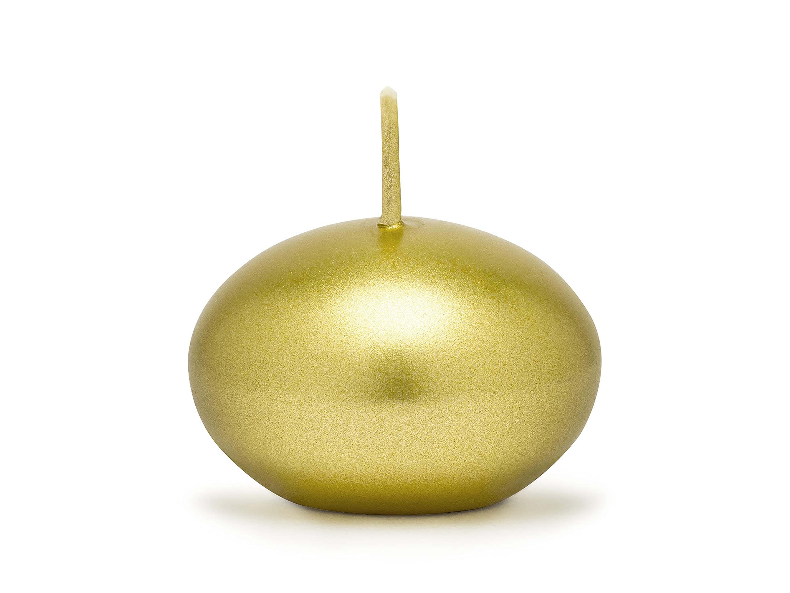PartyDeco, Candele Galleggianti, per Matrimonio, Cerimonie, 50 unità, Oro