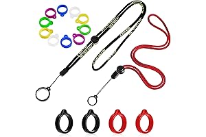 16 Piece Anti-Lost Lanyard Set for Vuse Holders [2 Necklace Lanyards, 14...