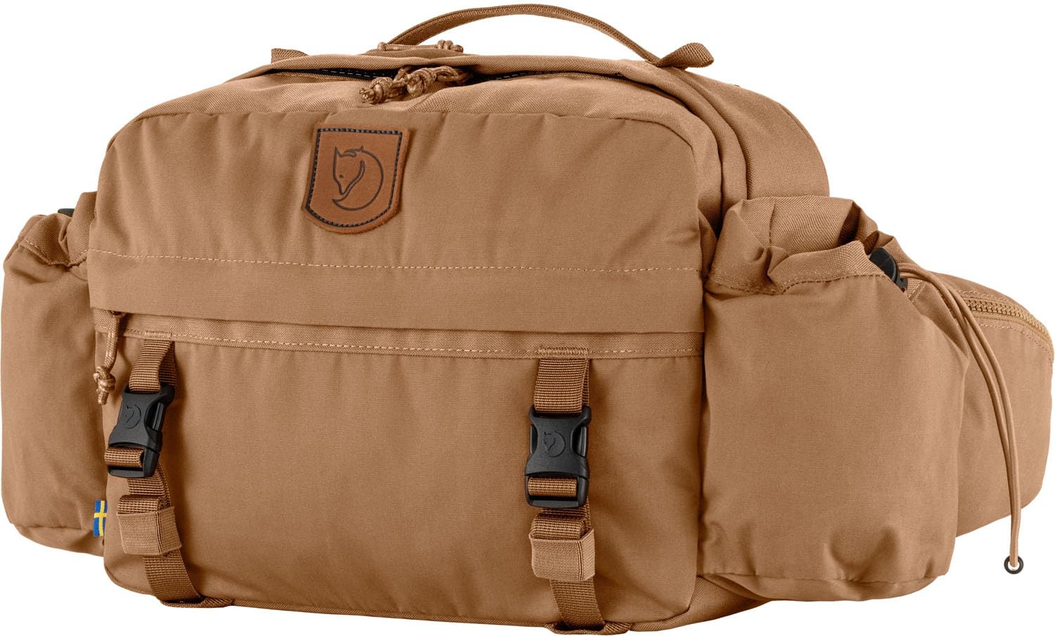 Fjallraven 23200246-228 Singi Hip Pack 10 Sports Backpack Unisex Khaki Dust Size One Size, Khaki Dust, Standard Size, Sports
