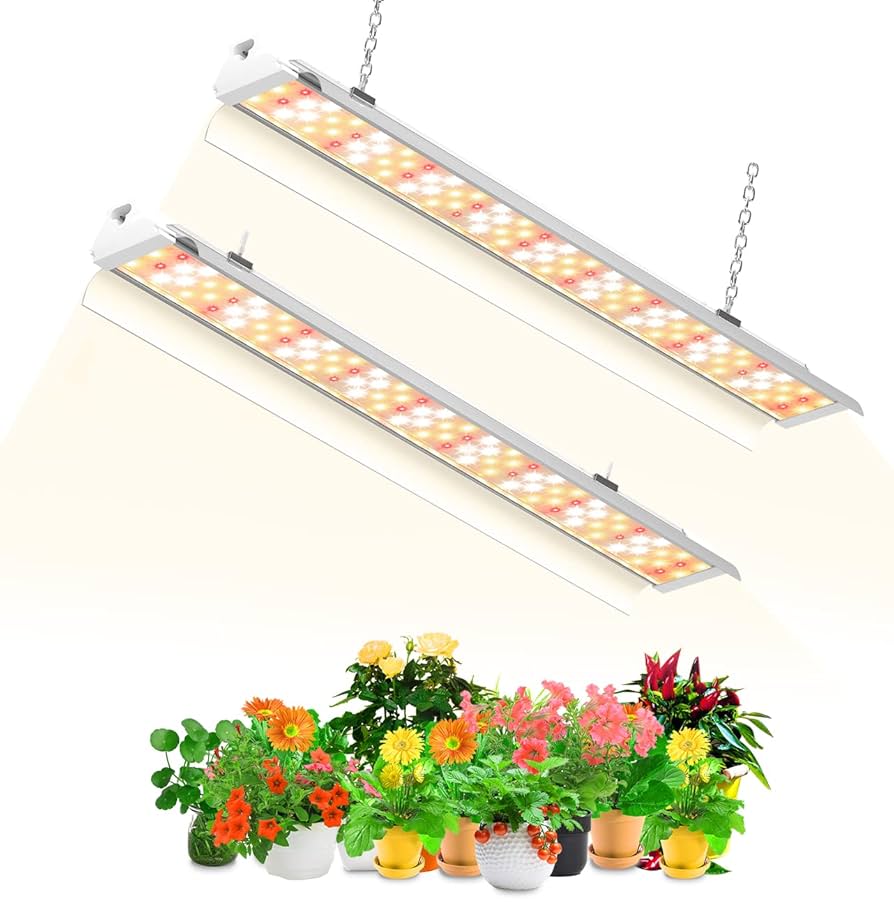 グロウアップライト×2 Amazon.com: zyzykeji LED Grow Lights (2 Packs), 2 Heads Red