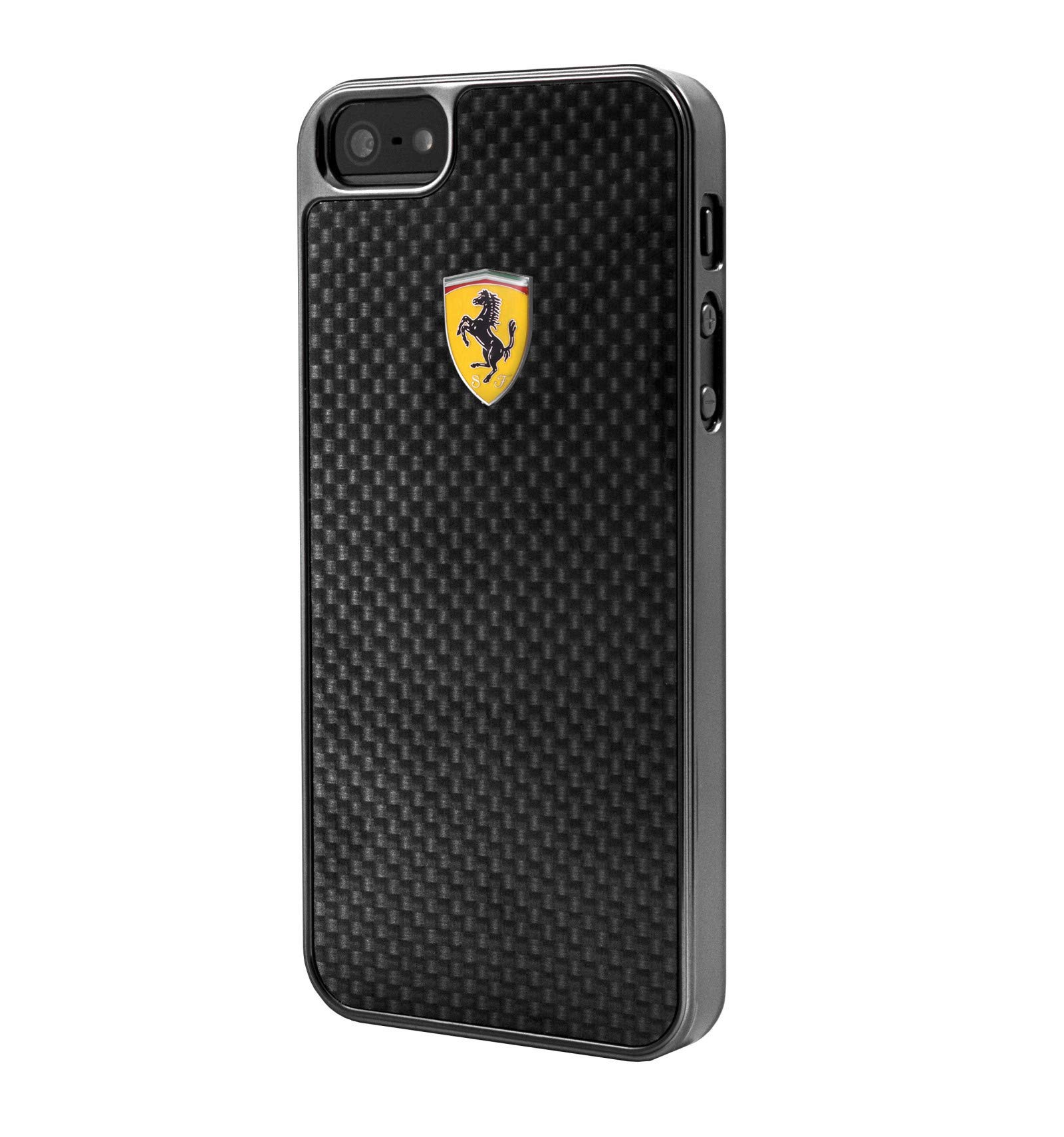 FERRARI Cell Case for iPhone 6+/6S+ - Retail Packaging - Black