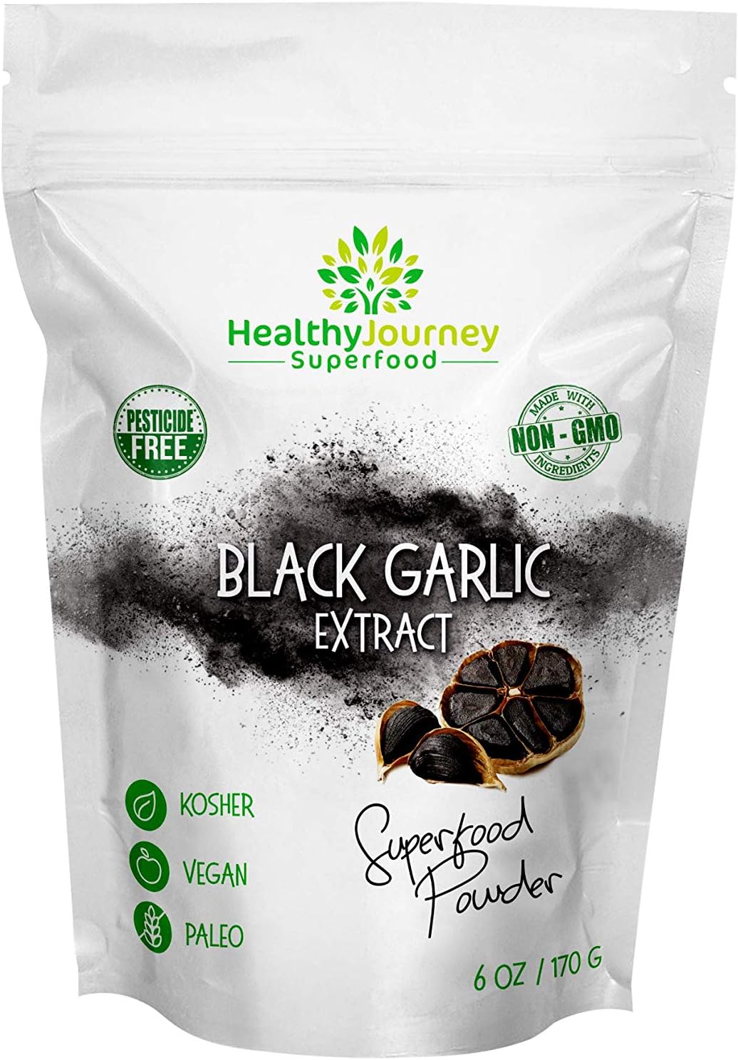 Black Garlic Extract Powder by HealthyJourney Pesticide