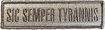 Gadsden and Culpeper Tactical Sic Semper Tyrannis Subdued Patch