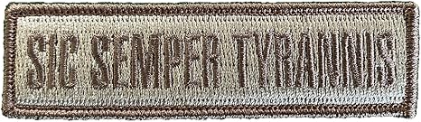 Gadsden and Culpeper Tactical Sic Semper Tyrannis Subdued Patch