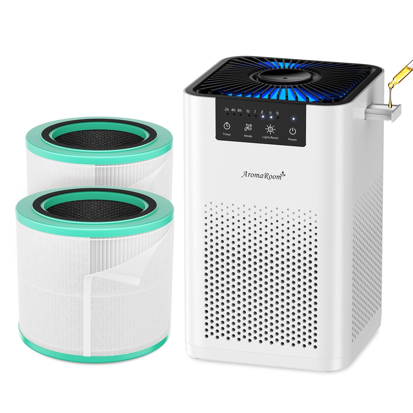 Amazon.com: AromaRoom Air Purifiers for Bedroom with 3-in-1 HEPA