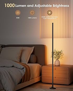 新品 Plastic - Space Mood & Electric Soul Corner Floor Lamp, 65