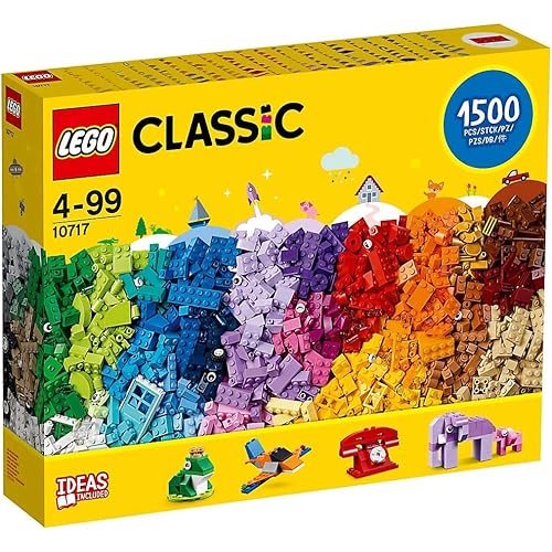 LEGO Classic 10717 Bricks 1500 Piece Set - Encourages Creativity in all Ages - Ideal for Creators of all Ages - Brick Separator Included