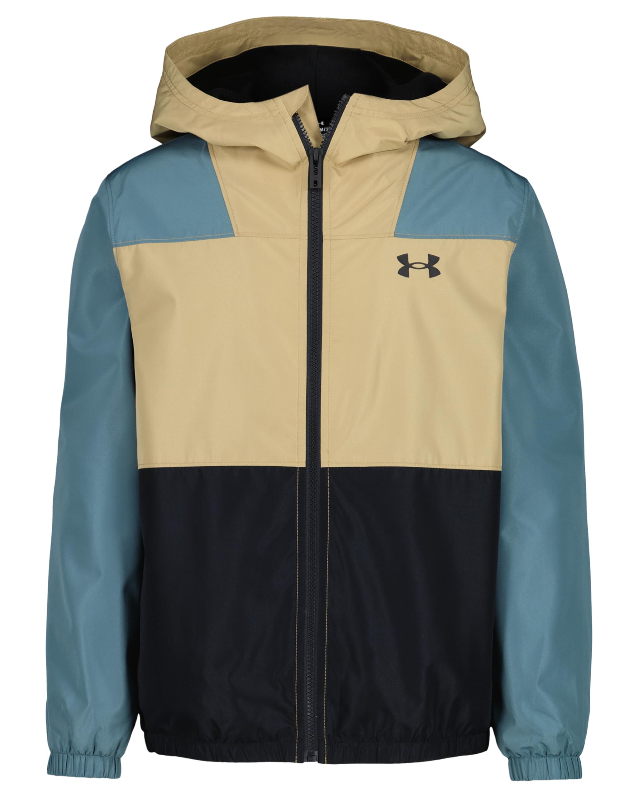 Under Armour Manataug Windbreaker Kids Rain Jacket Boys/Girls, 14 Years, Jasper Blue