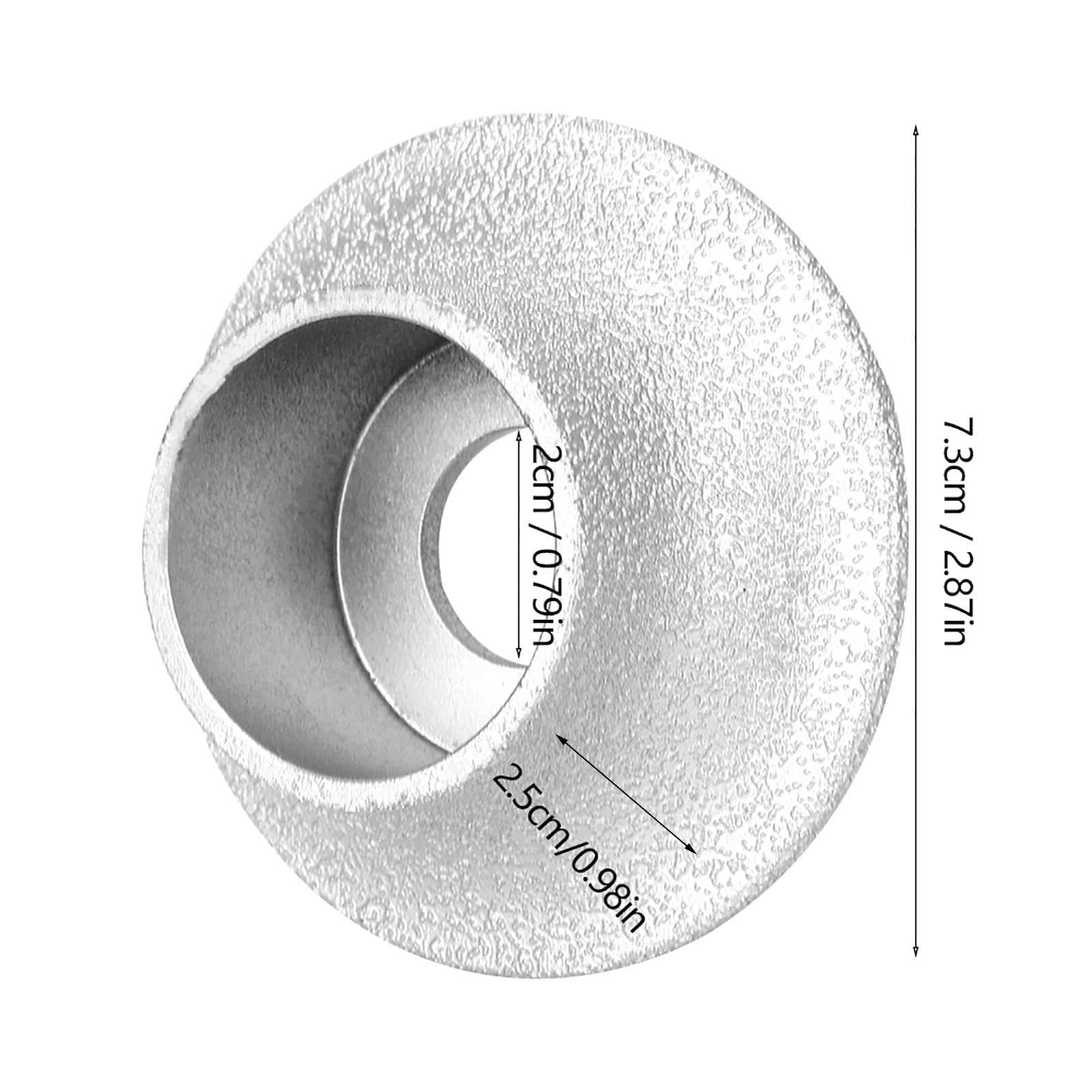 Meule diamant diamant abrasive diamant meule diamant meule diamant soudée pour pierre marbre céramique (French Grinding wheel 2.5)